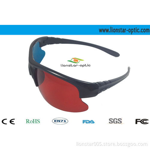 mankind red cyan 3d glasses for 3d movies